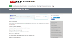 Desktop Screenshot of dotxls.com